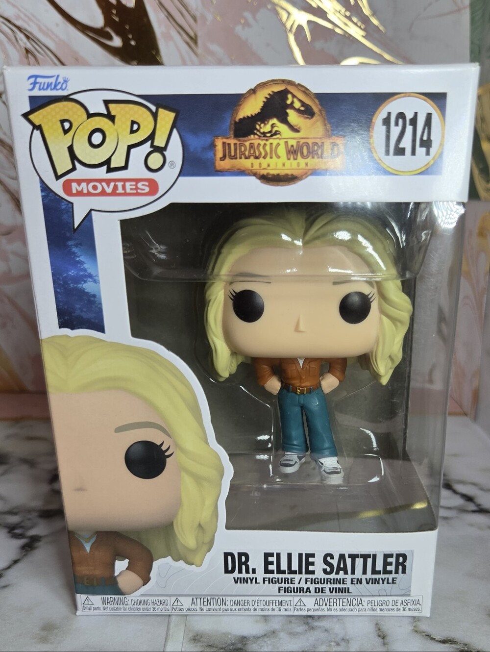 Funko Pop Jurassic World Dr. Ellie Statler 1214 MIB